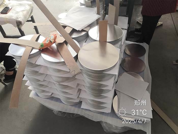 1050 1060 1100 Round Aluminum Circle Plates