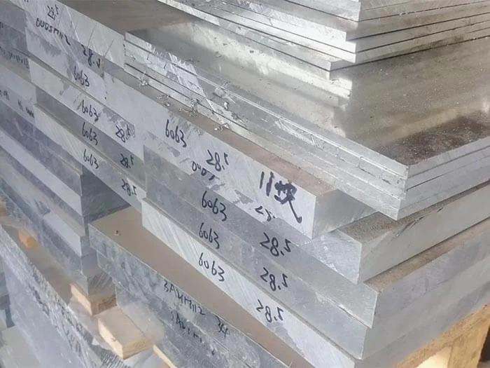 6063 Aluminiumplaten voor koellichamen