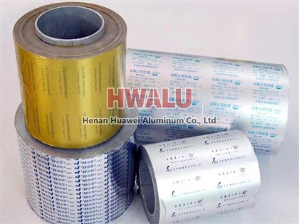 Gedrukte aluminiumfolie